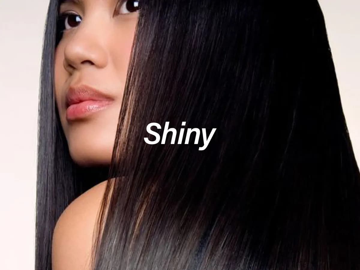 Shiny hair